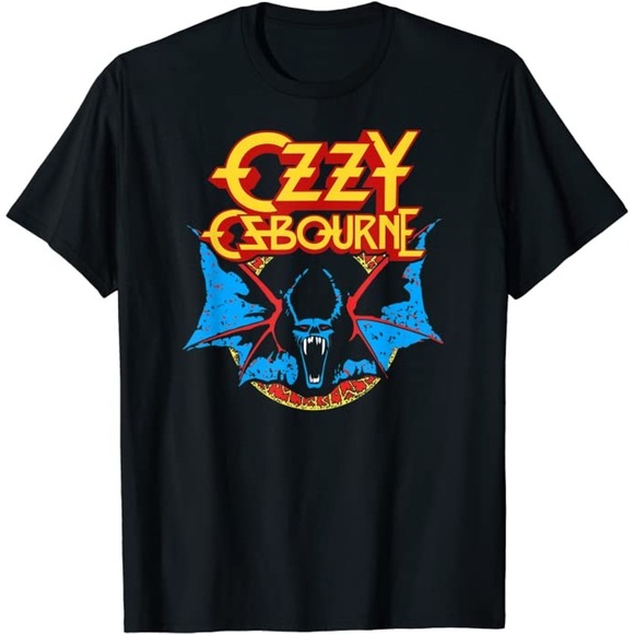 Pin_Eve Other - Ozzy Osbourne Classic Bat T-Shirt